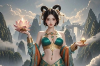 莲花化生，莲花灯，莲花仙子，莲花峰