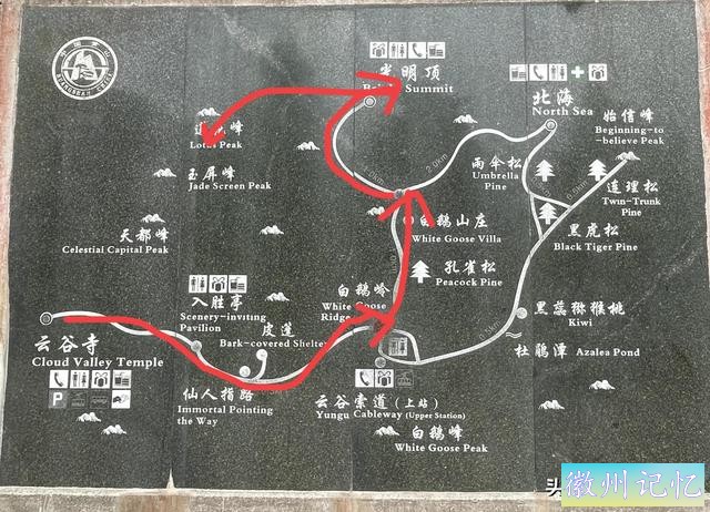 黄山自由行（二）：徒步黄山9个小时，登顶鳌鱼峰和莲花峰-1.jpg