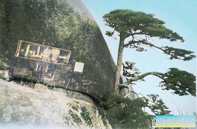 回忆家乡美丨1929年的安徽黄山，一览众山小的迎客松怎么样了？-1.jpg