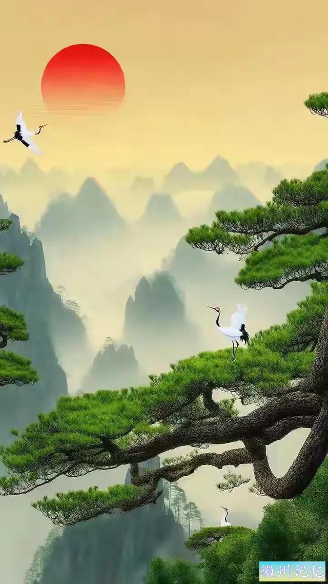 醉美意境，黄山迎客松，美不胜收。-2.jpg
