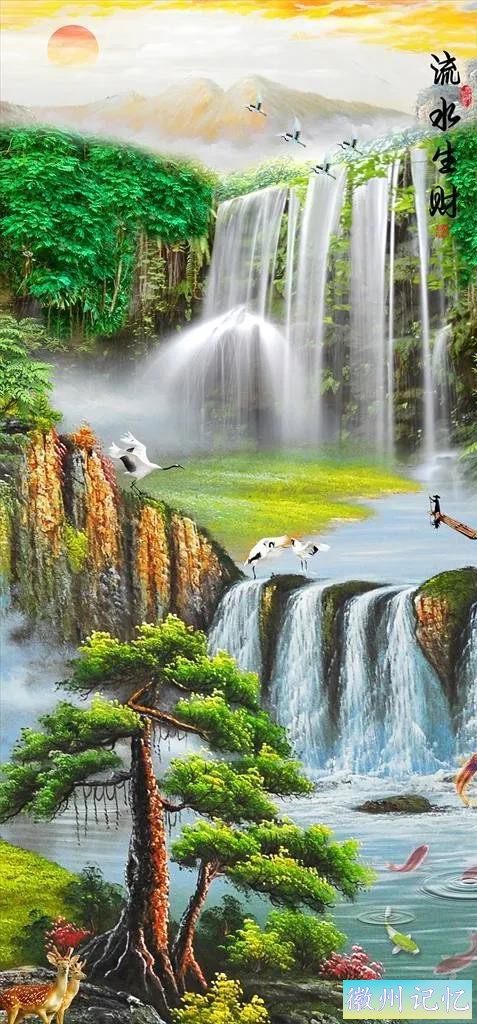 美丽壮阔的迎客松手绘壁纸-26.jpg