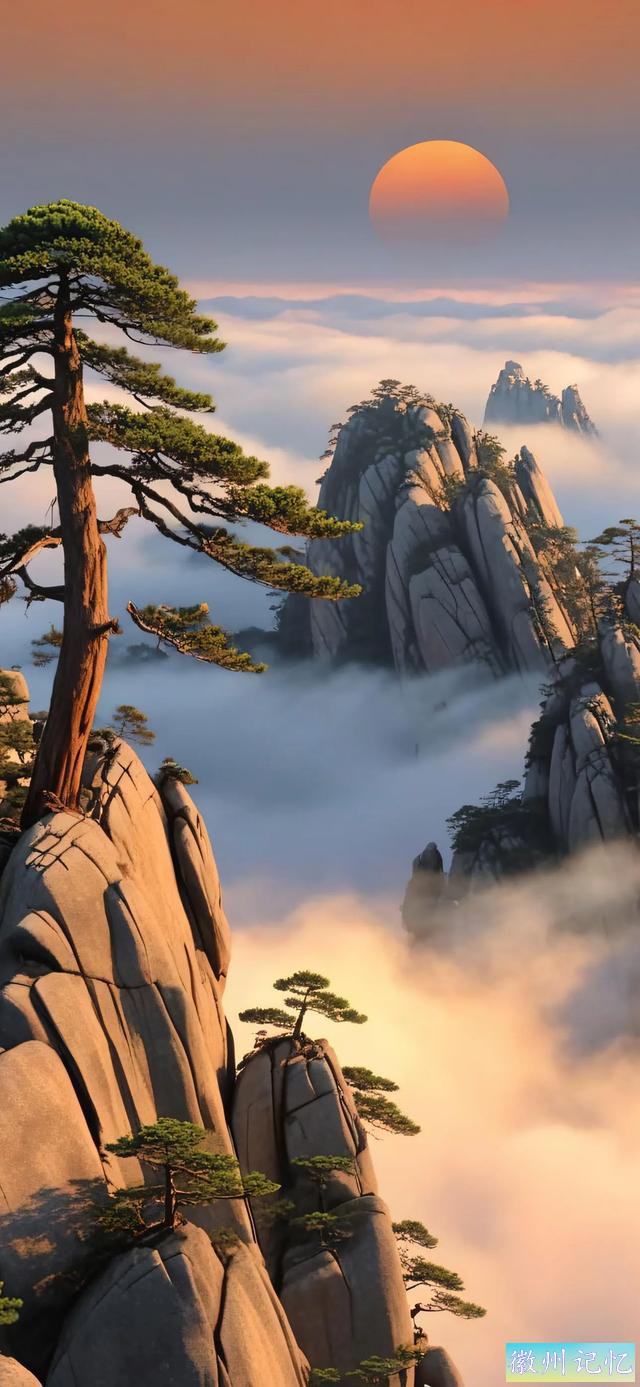 插画集‖迎客松手机壁纸-4.jpg